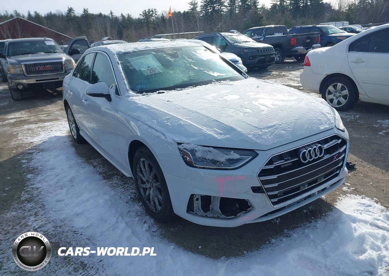 2021 Audi A4 Premium 40 Tfsi Quattro S Tronic