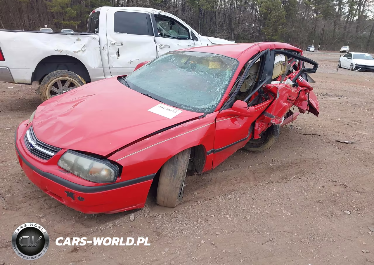 2002 Chevrolet Impala VIN:2G1WF52E929194382 - 2