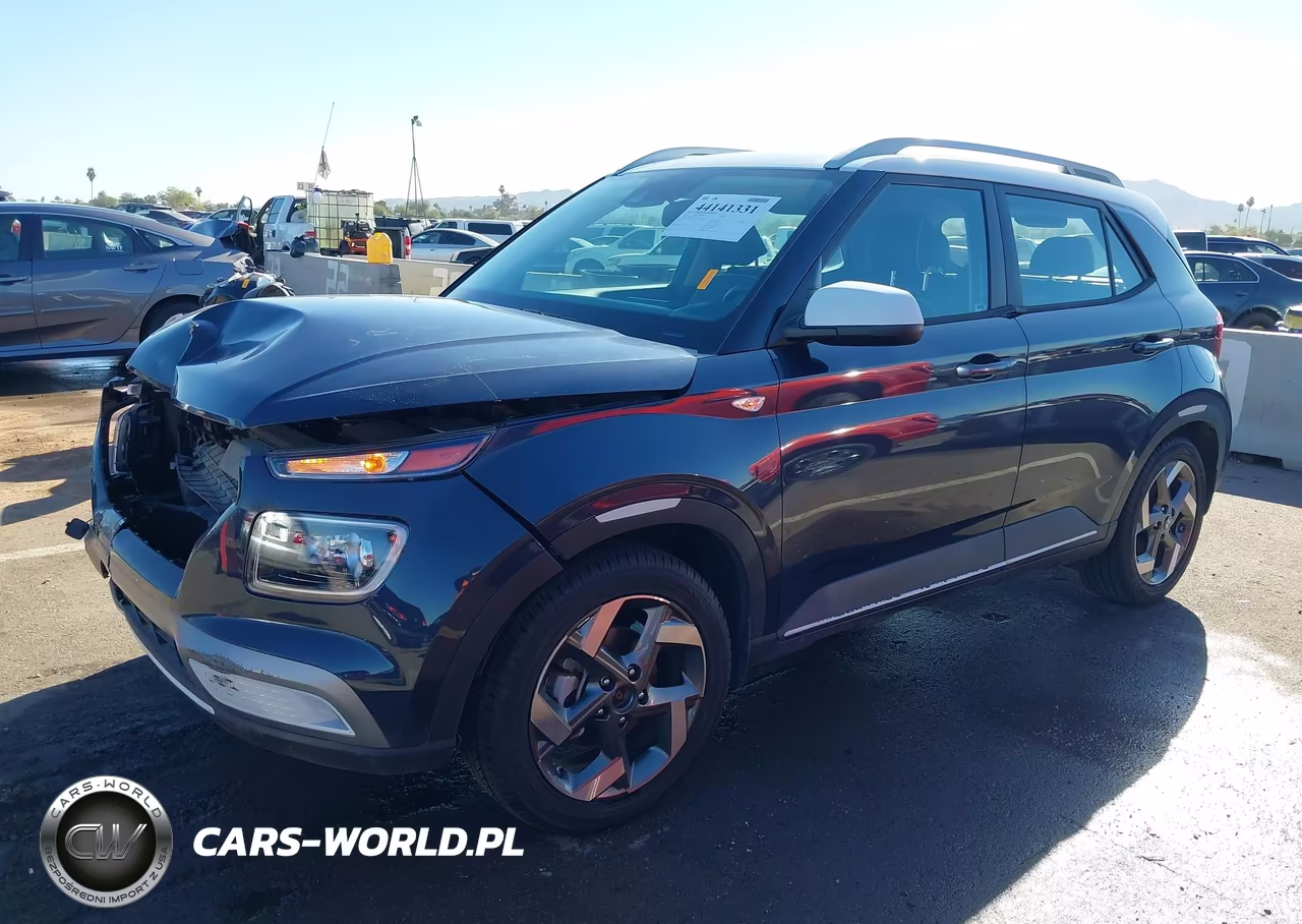 2021 Hyundai Venue Denim VIN:KMHRC8A33MU114137 - 2