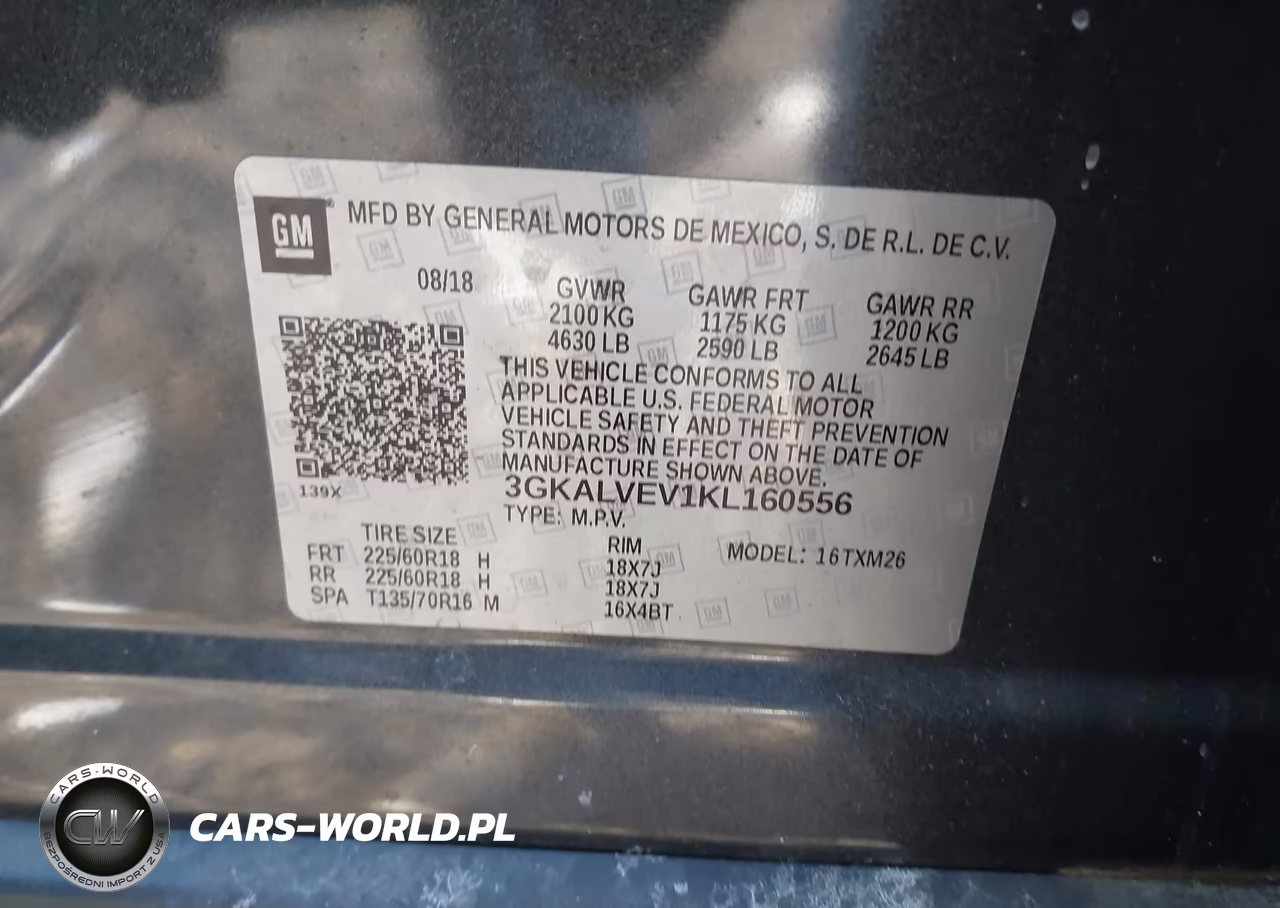 2019 GMC Terrain Slt VIN:3GKALVEV1KL160556 - 9