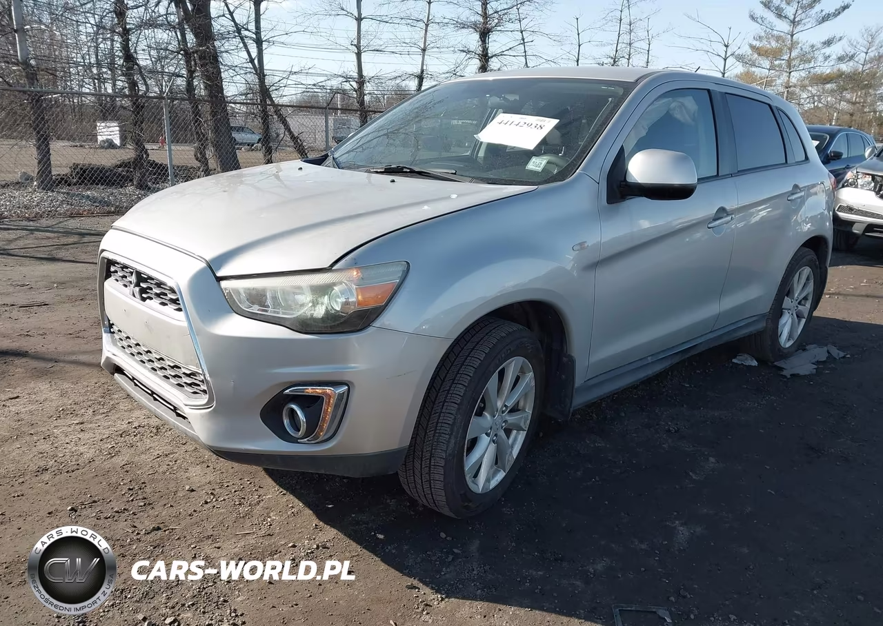 2014 Mitsubishi Outlander Sport Es VIN:4A4AP3AUXEE003459 - 2
