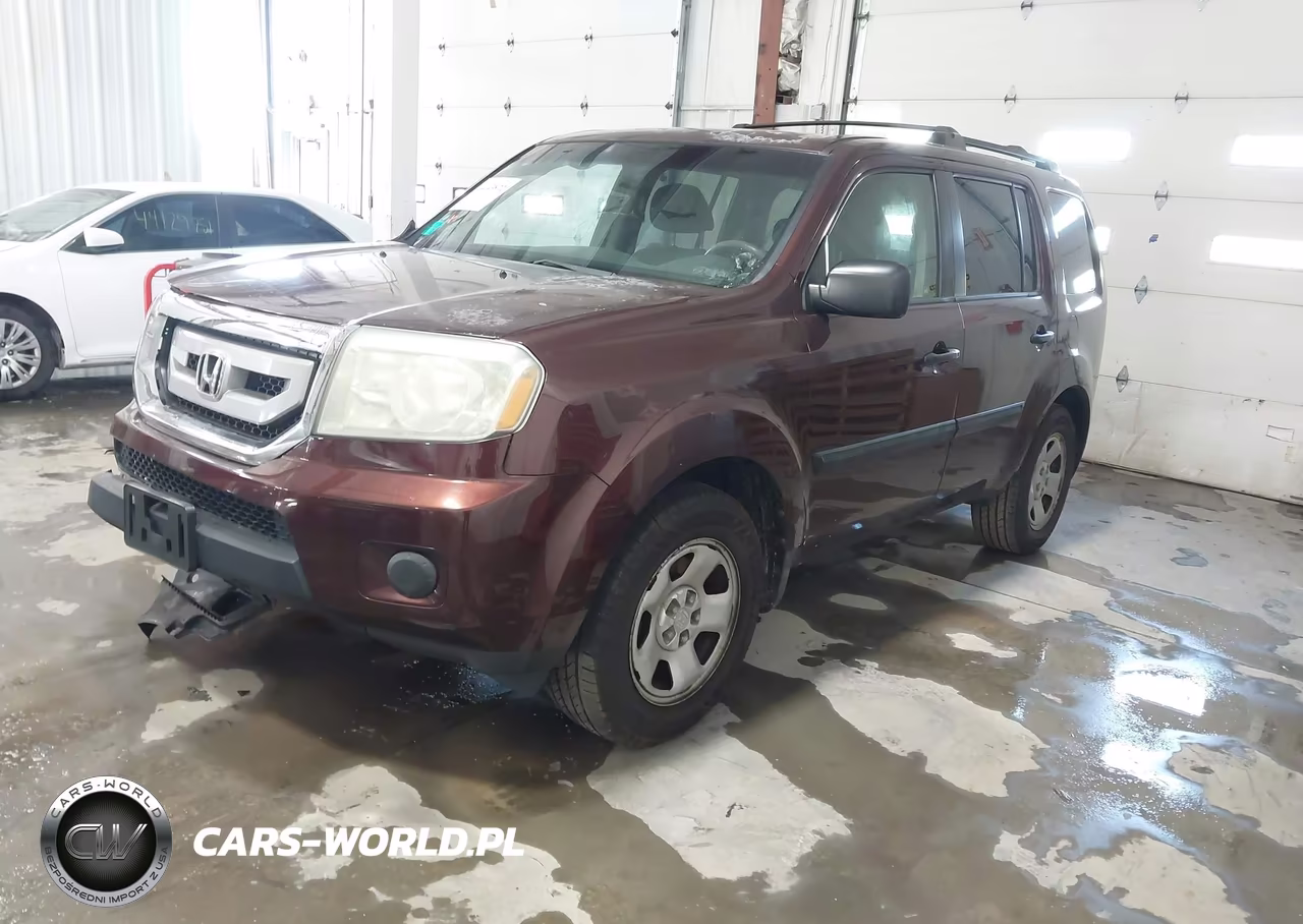 2010 Honda Pilot Lx VIN:5FNYF4H2XAB015137 - 2