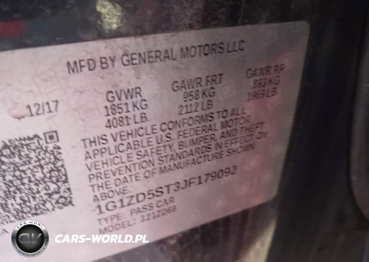 2018 Chevrolet Malibu Lt VIN:1G1ZD5ST3JF179092 - 9