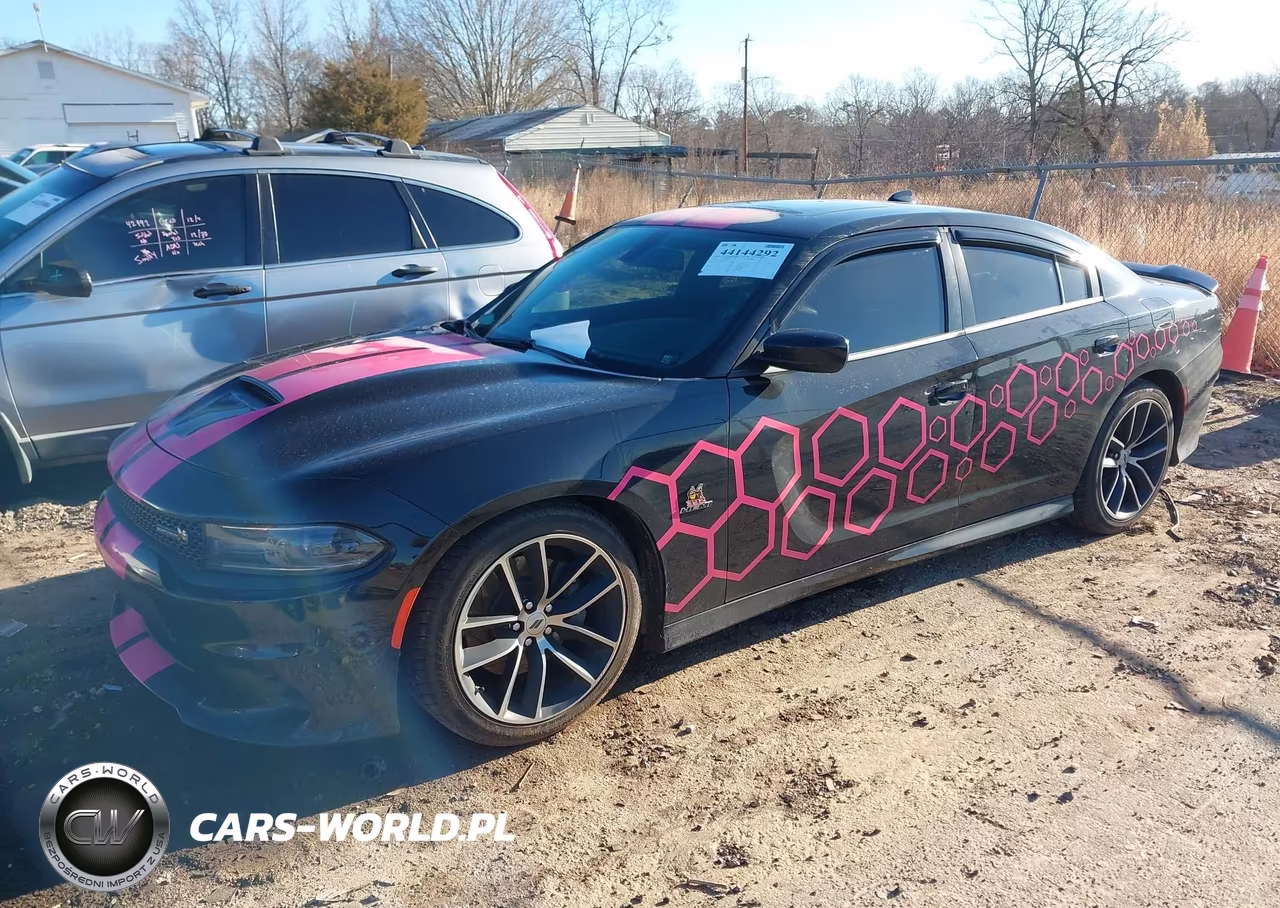 2018 Dodge Charger R-T Scat Pack Rwd VIN:2C3CDXGJ7JH163125 - 2