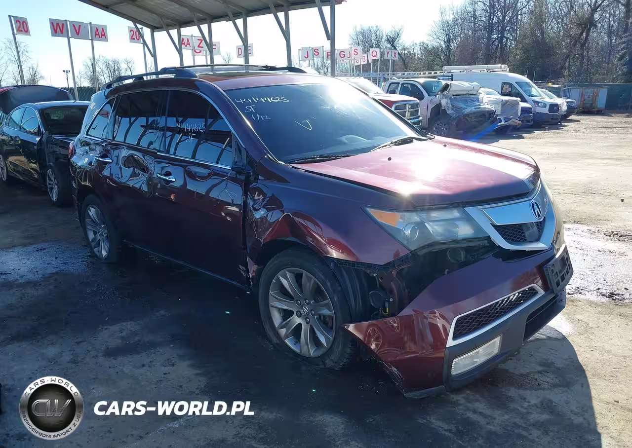 2012 Acura Mdx Advance Package
