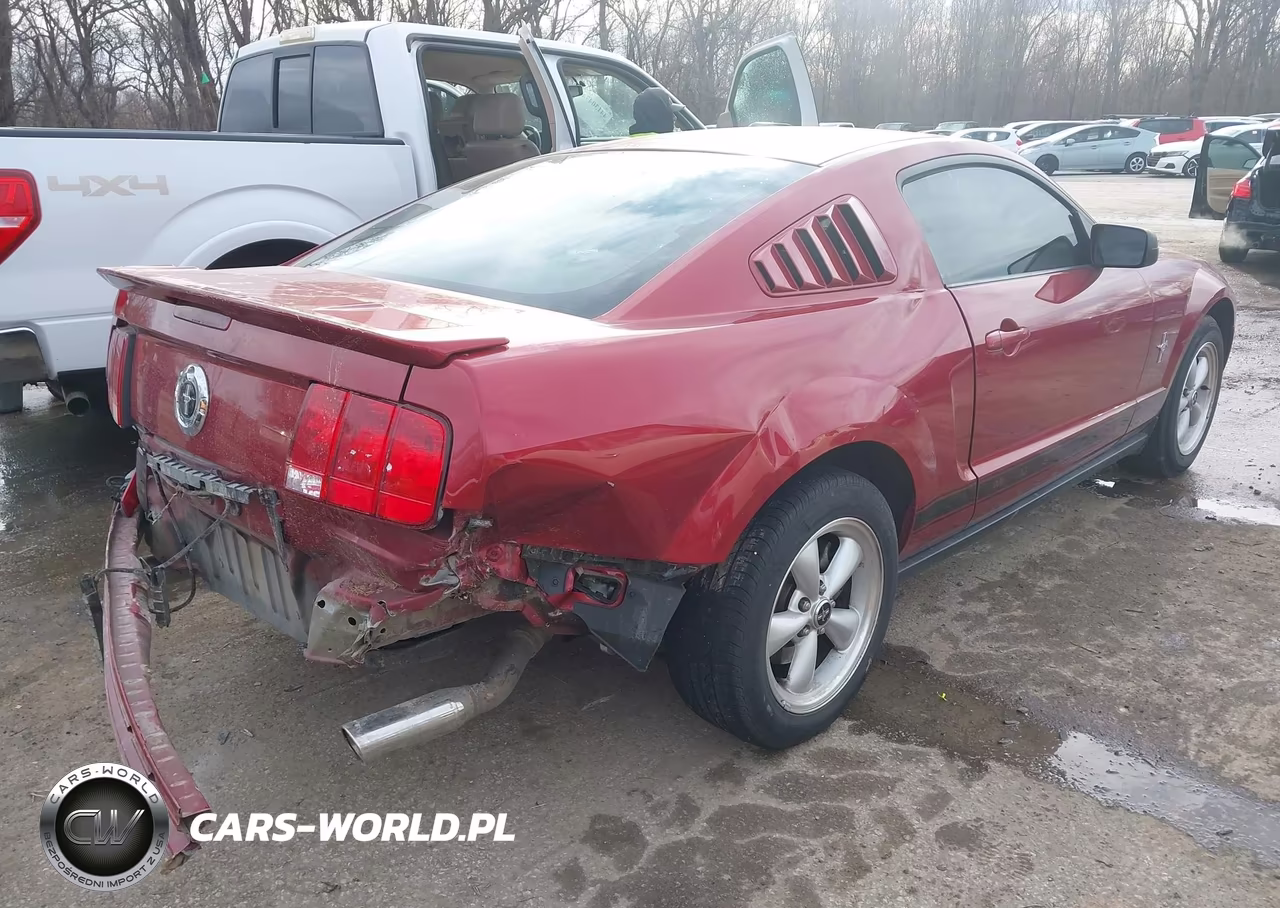 2007 Ford Mustang V6 Deluxe-V6 Premium VIN:1ZVFT80N975334873 - 4