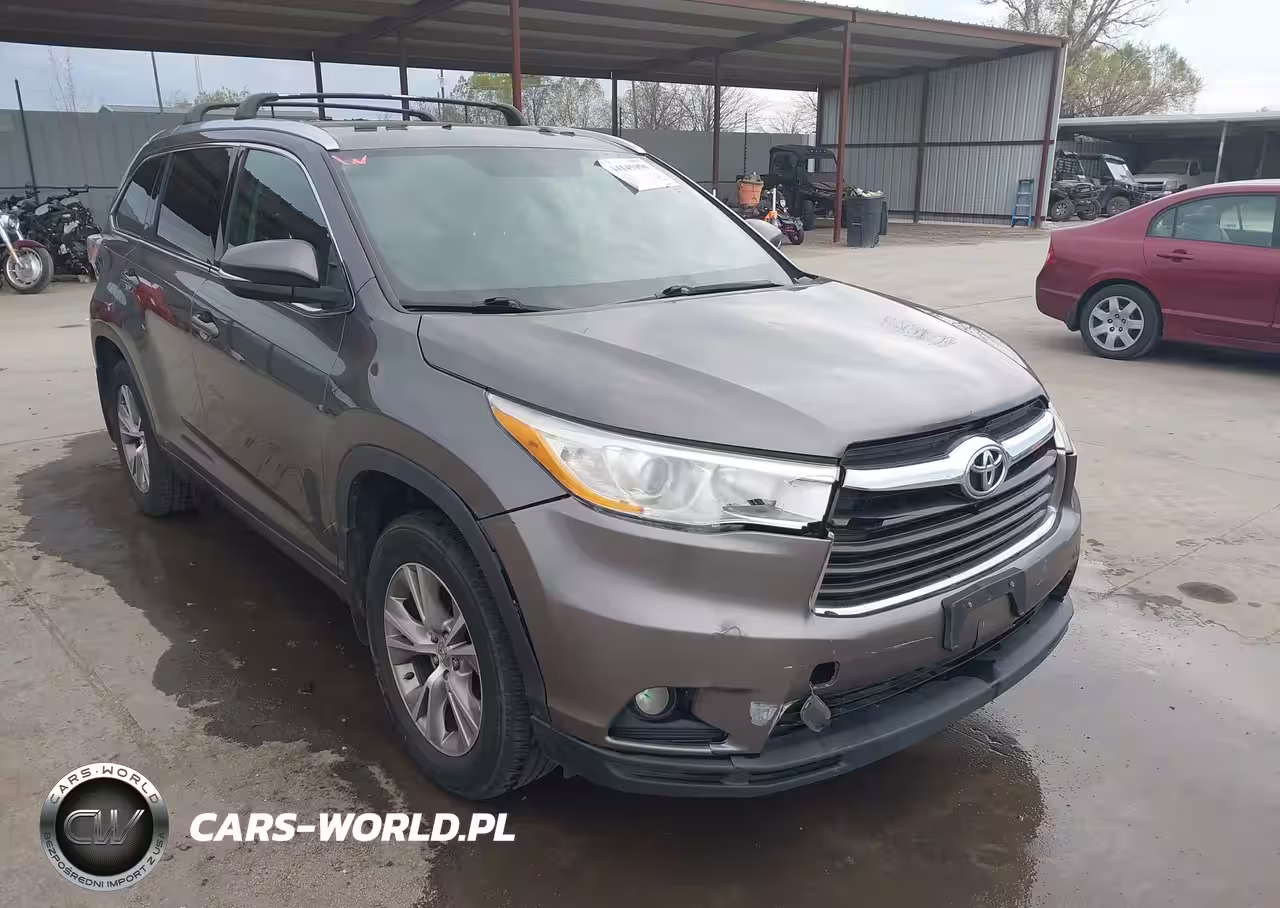 2014 Toyota Highlander Xle V6
