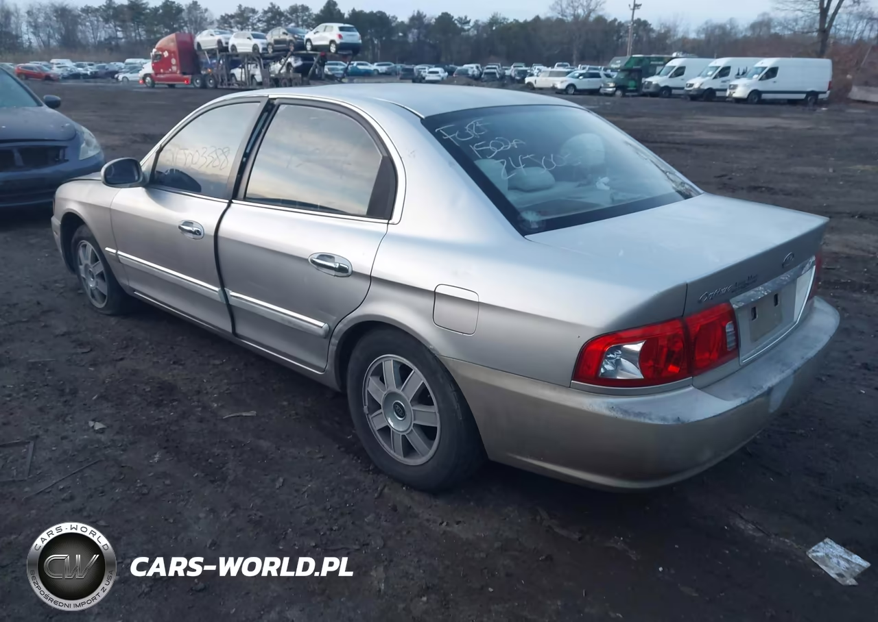 2004 Kia Optima Ex-Lx VIN:KNAGD126X45310124 - 3
