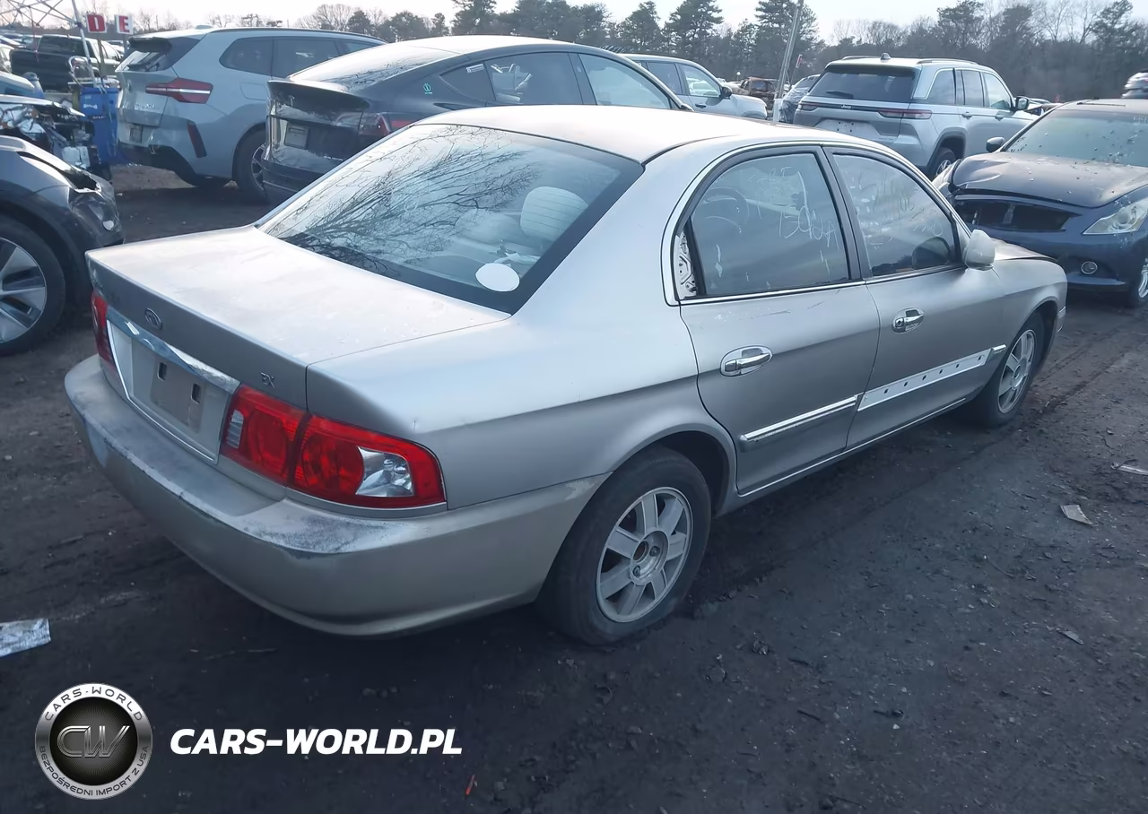 2004 Kia Optima Ex-Lx VIN:KNAGD126X45310124 - 4
