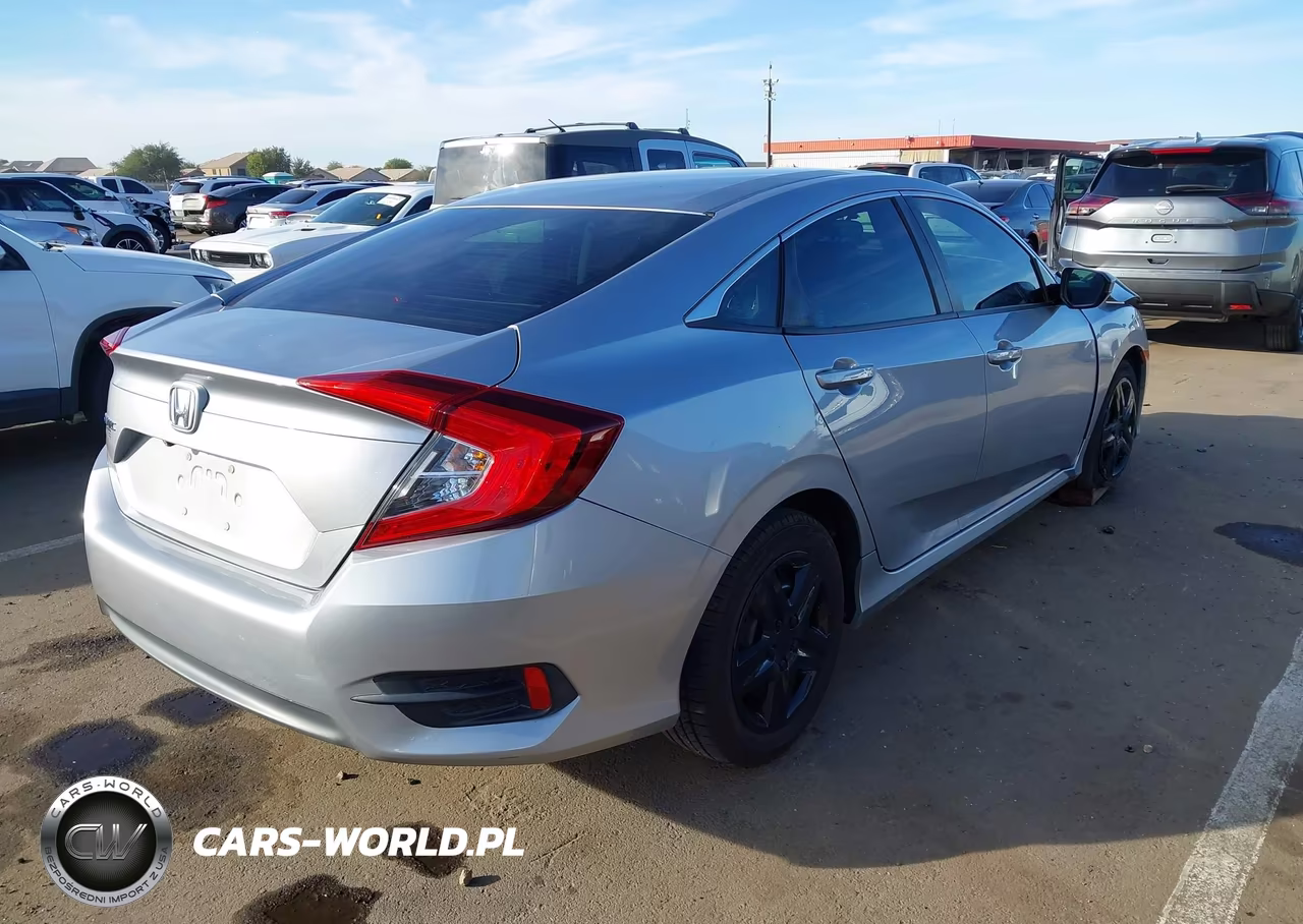 2017 Honda Civic Lx VIN:19XFC2F52HE053057 - 4