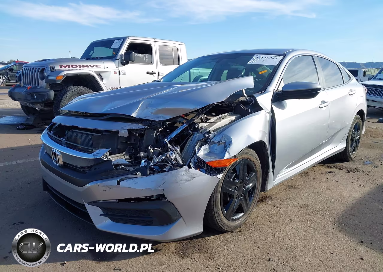 2017 Honda Civic Lx VIN:19XFC2F52HE053057 - 6