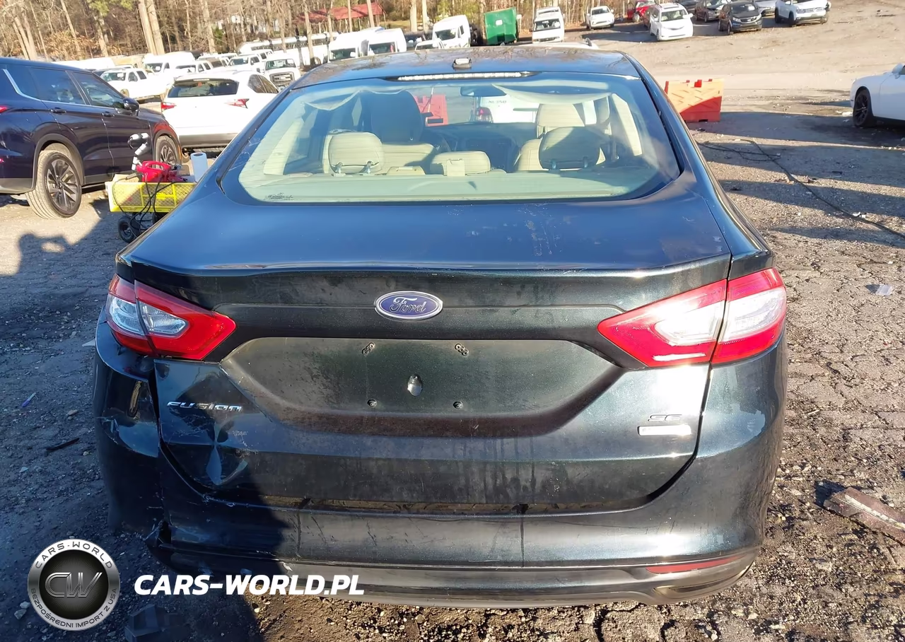 2014 Ford Fusion Se VIN:3FA6P0H97ER281302 - 16