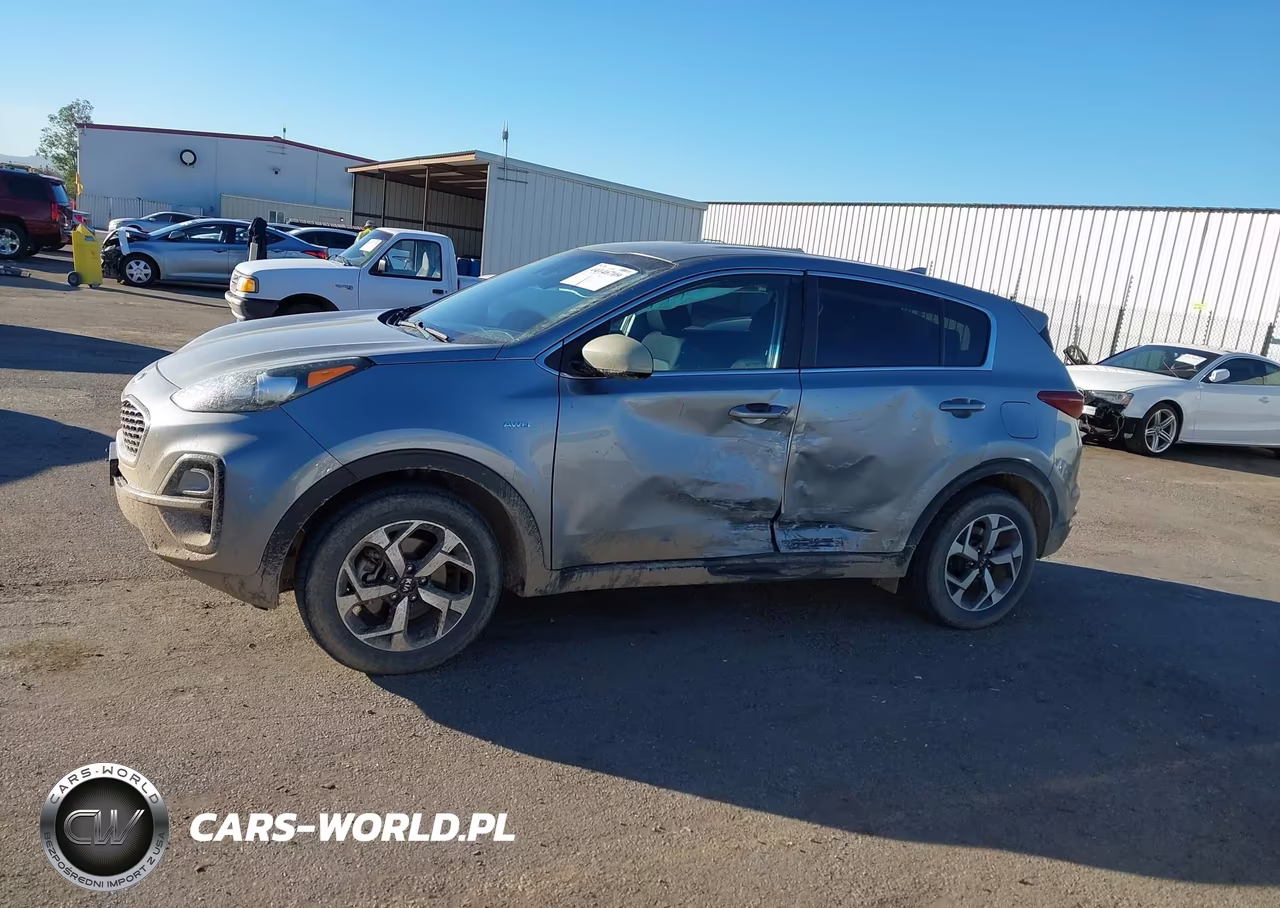 2021 Kia Sportage Lx VIN:KNDPMCAC1M7937787 - 14