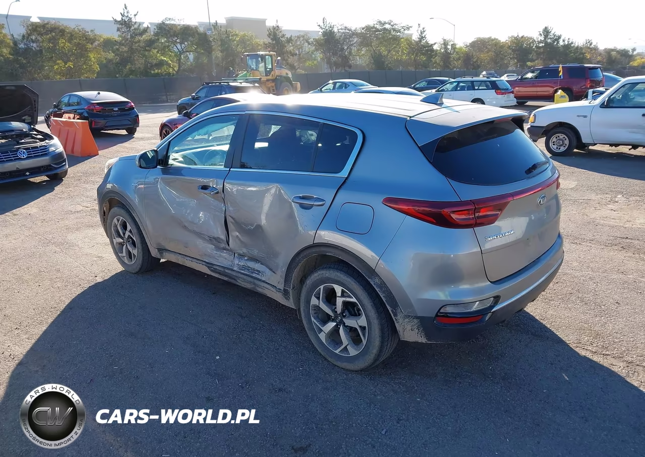 2021 Kia Sportage Lx VIN:KNDPMCAC1M7937787 - 3