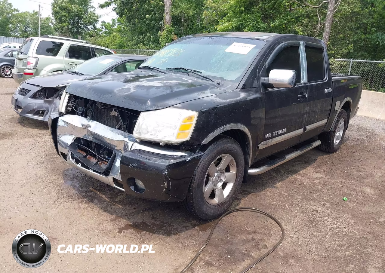2005 Nissan Titan Se VIN:1N6BA07A95N543617 - 2