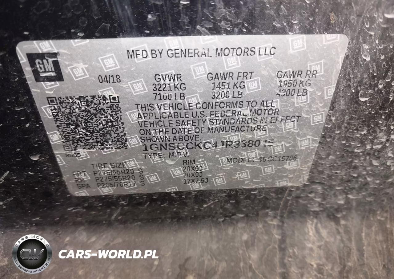 2018 Chevrolet Tahoe Premier VIN:1GNSCCKC4JR338045 - 9