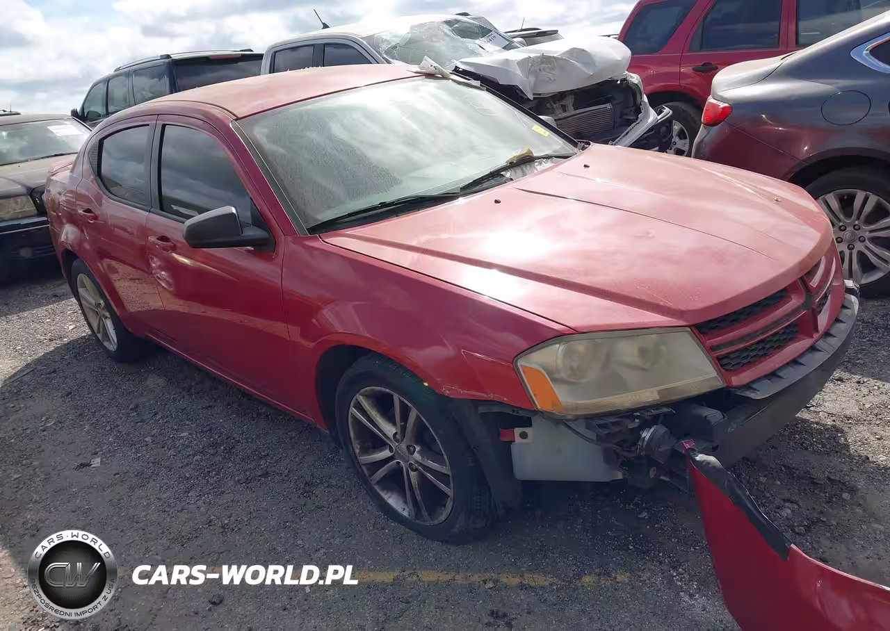 2013 Dodge Avenger Se V6
