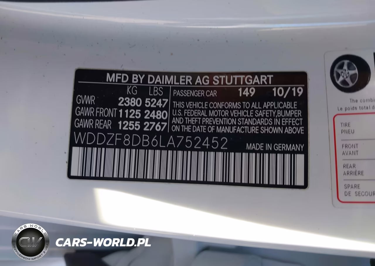 2020 Mercedes-Benz E 350 VIN:WDDZF8DB6LA752452 - 9