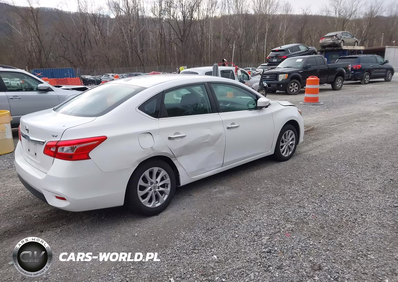 2019 Nissan Sentra Sv VIN:3N1AB7AP9KY430284 - 4