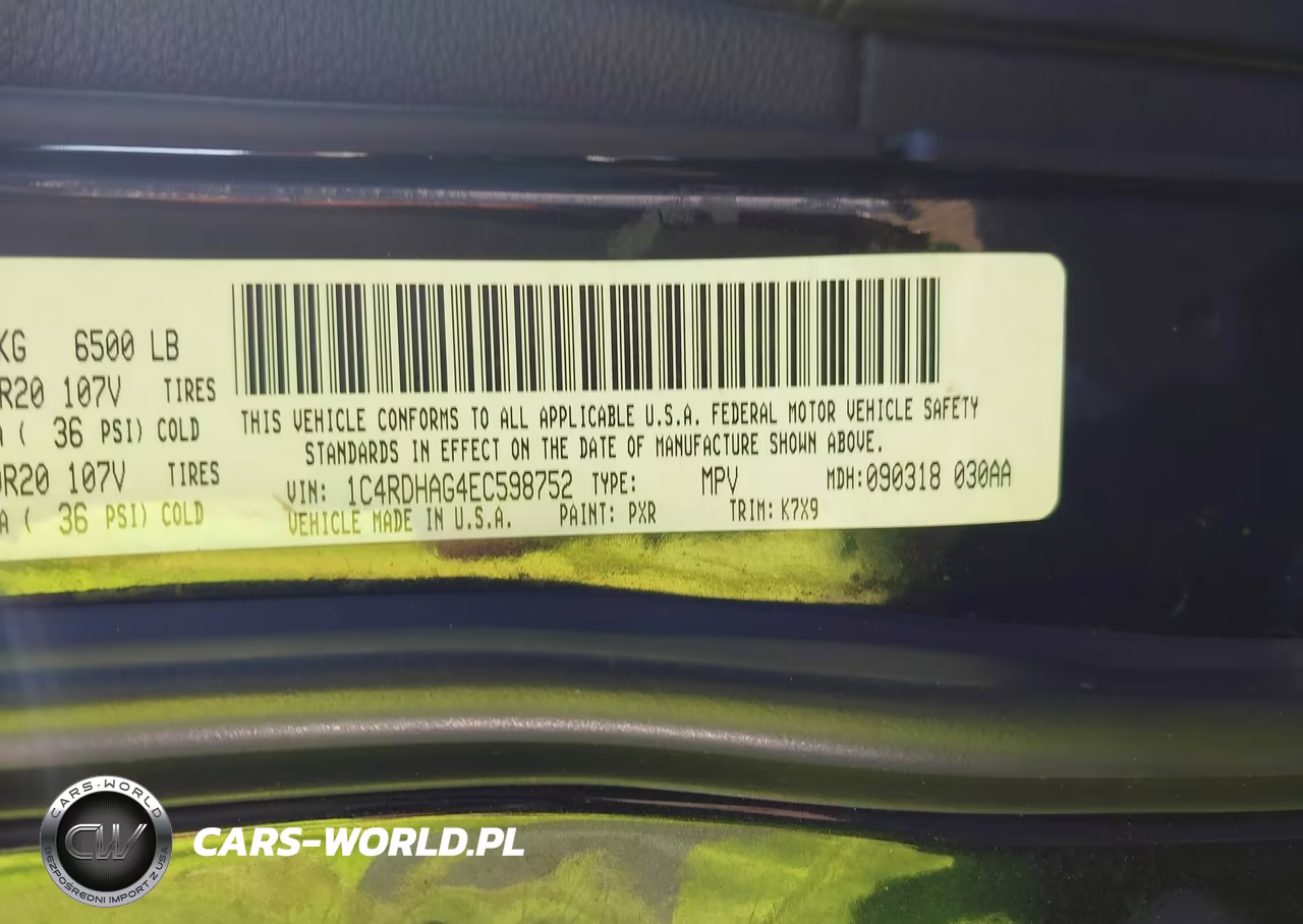 2014 Dodge Durango Sxt VIN:1C4RDHAG4EC598752 - 9