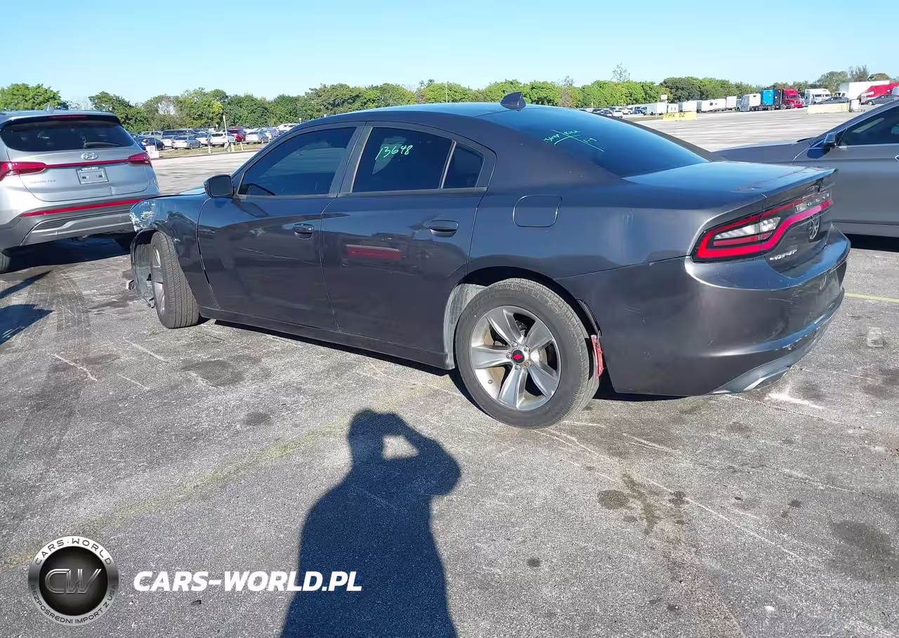 2017 Dodge Charger Sxt Rwd VIN:2C3CDXHG7HH525015 - 3