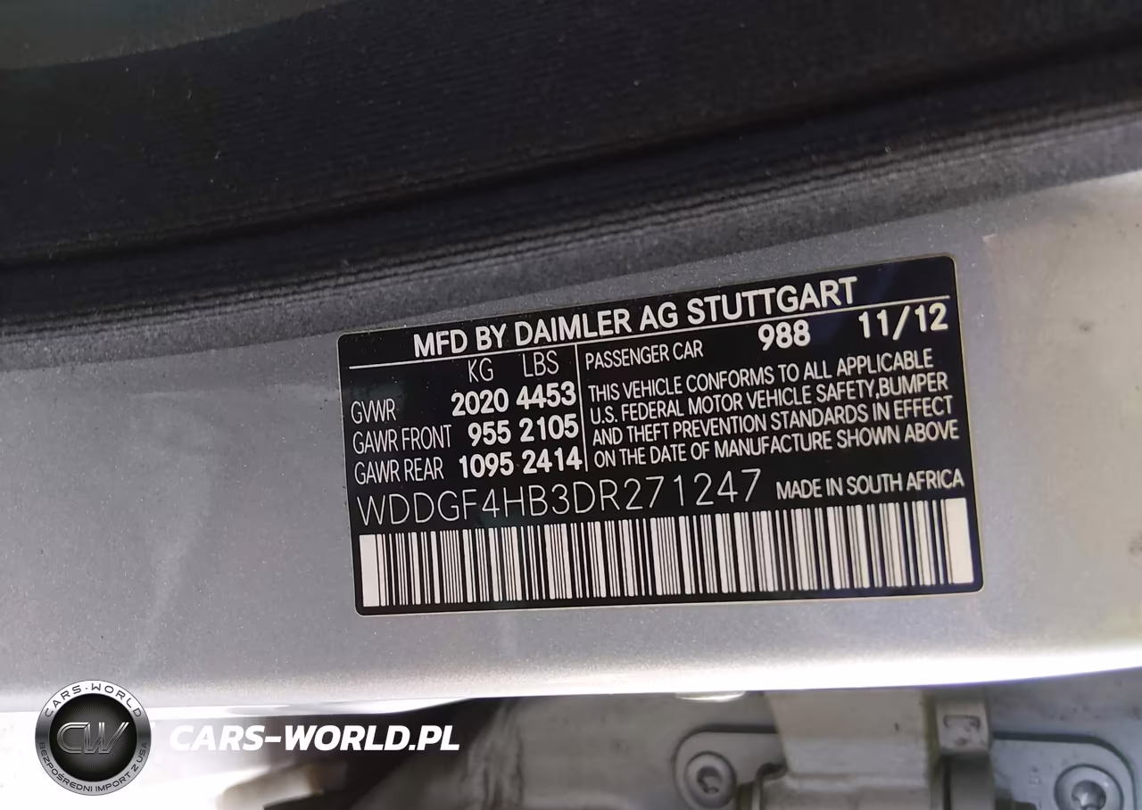 2013 Mercedes-Benz C 250 Sport VIN:WDDGF4HB3DR271247 - 9