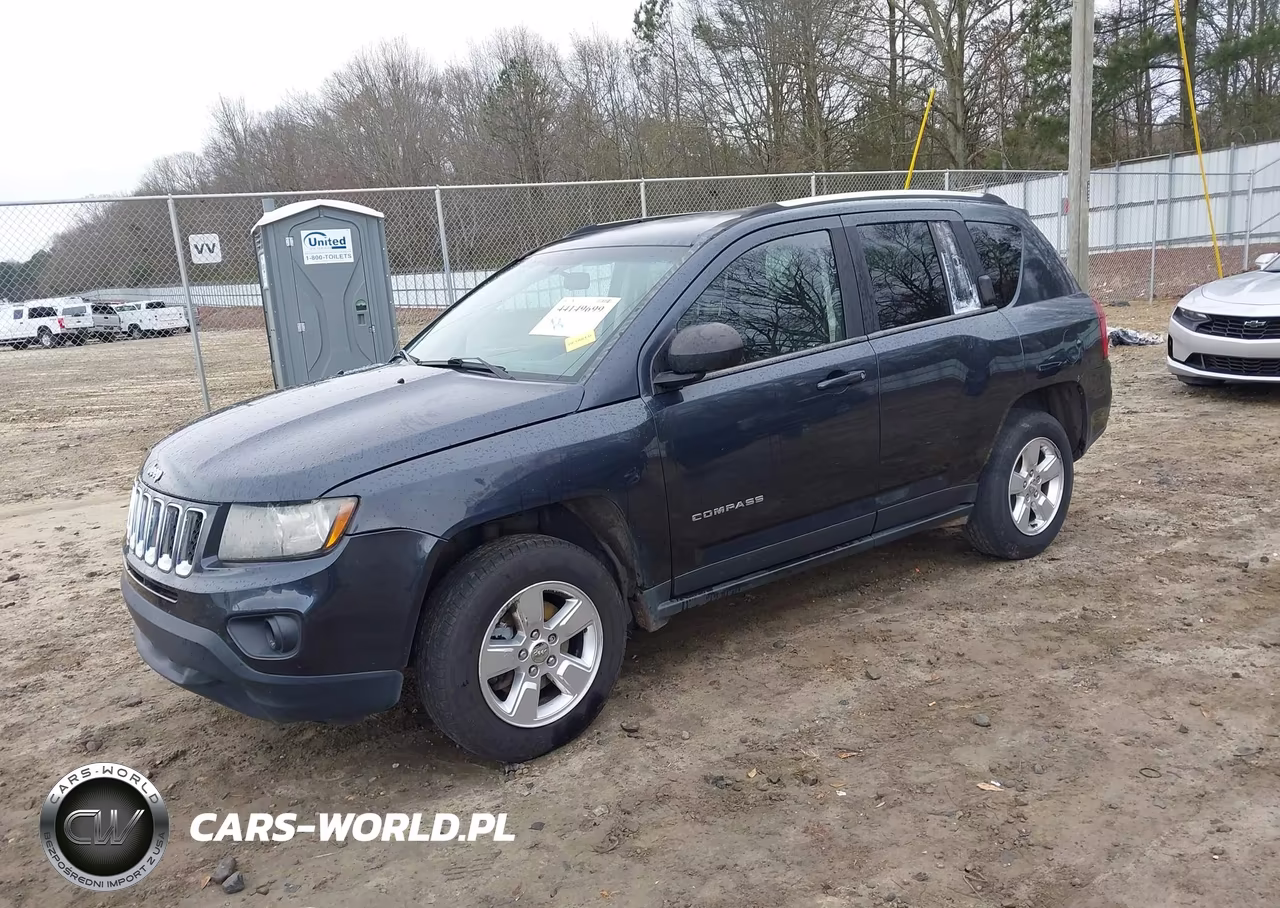 2014 Jeep Compass Sport VIN:1C4NJCBA2ED552142 - 2