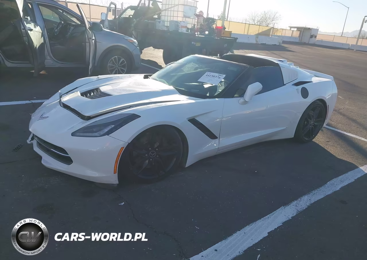2014 Chevrolet Corvette Stingray Z51 2Lt VIN:1G1YK2D71E5124099 - 2