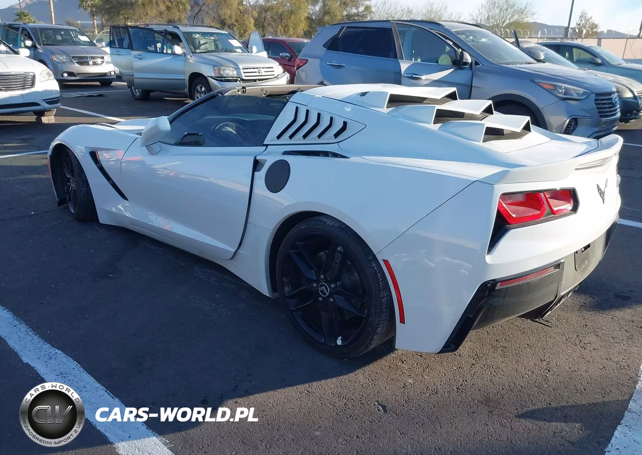 2014 Chevrolet Corvette Stingray Z51 2Lt VIN:1G1YK2D71E5124099 - 3