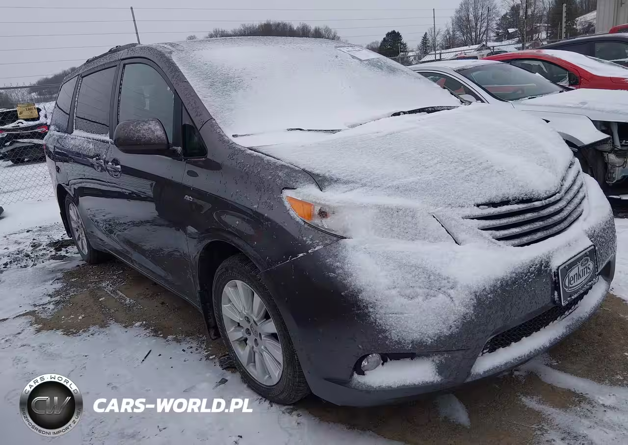 2016 Toyota Sienna Xle Premium 7 Passenger