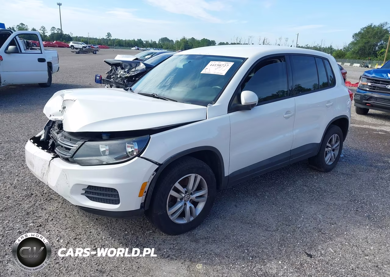 2014 Volkswagen Tiguan S VIN:WVGAV3AX6EW521808 - 2