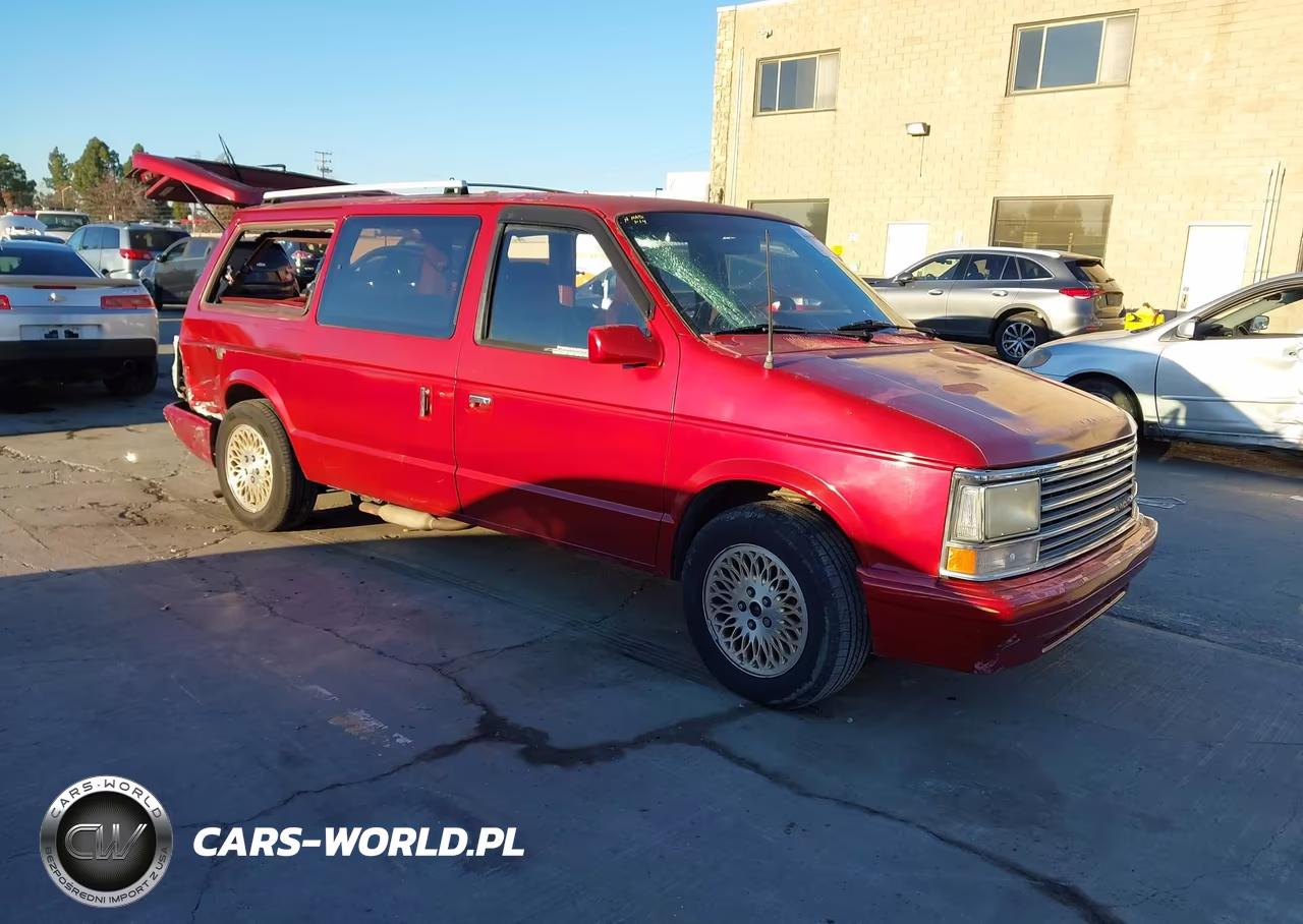 1989 Plymouth Grand Voyager Le VIN:1P4FH5439KX695332 - 1