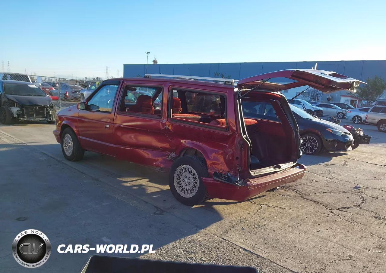 1989 Plymouth Grand Voyager Le VIN:1P4FH5439KX695332 - 3
