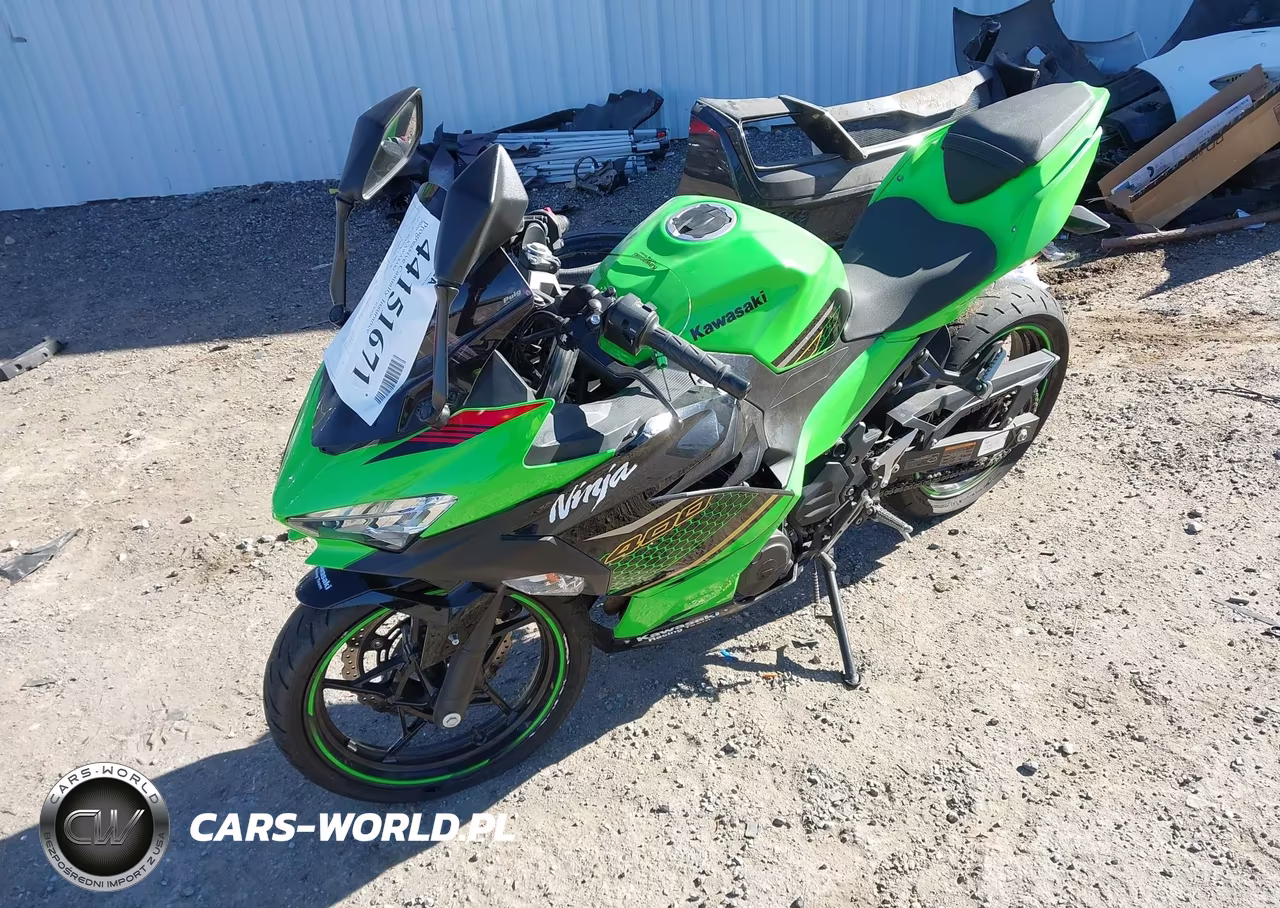 2020 Kawasaki Ex400 VIN:JKAEXKH1XLDA60128 - 2