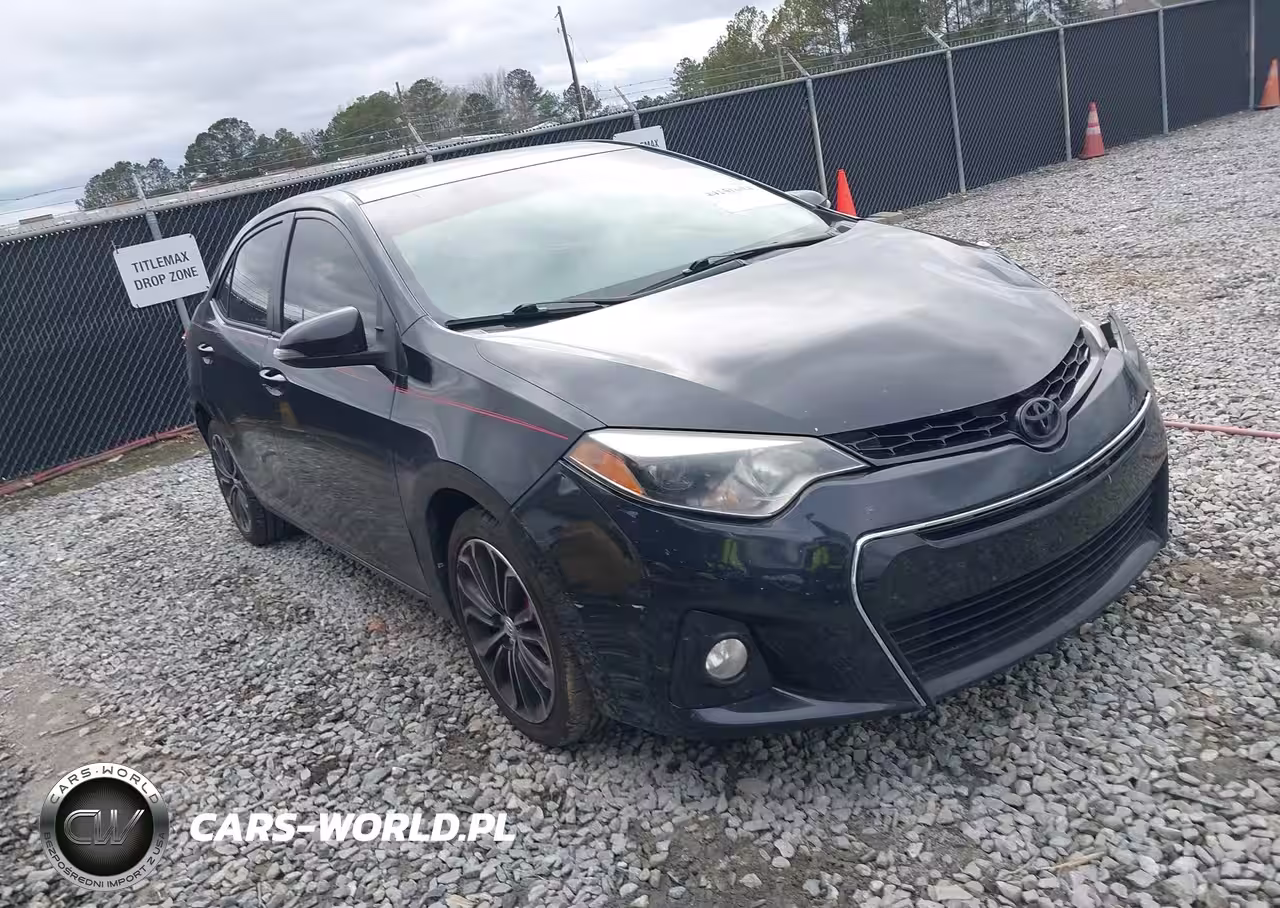 2016 Toyota Corolla S Plus