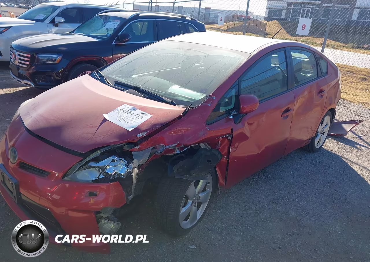 2012 Toyota Prius Five VIN:JTDKN3DU1C5374231 - 2