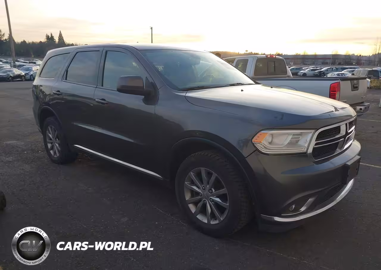 2017 Dodge Durango Sxt Awd
