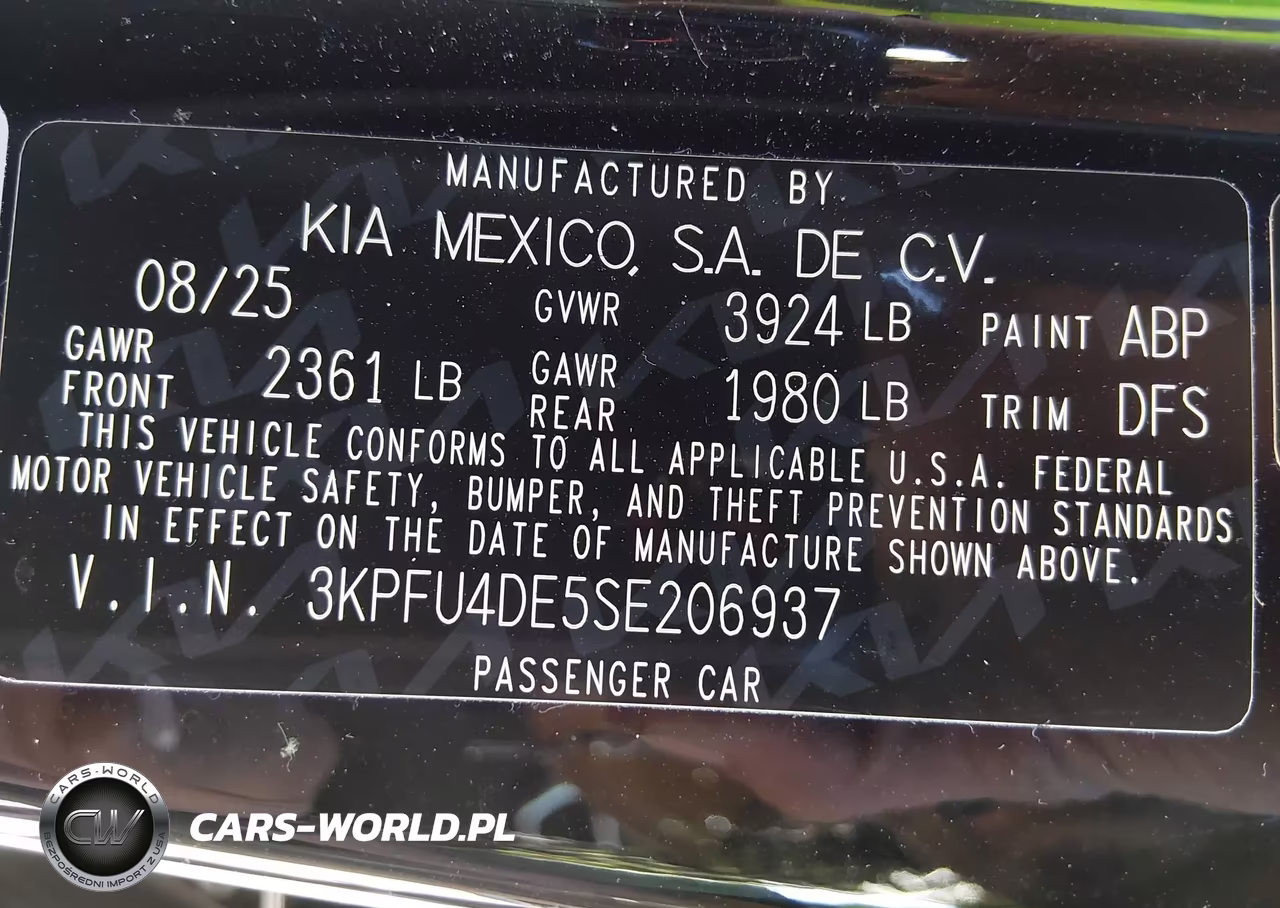 2025 Kia K4 Ex VIN:3KPFU4DE5SE206937 - 9