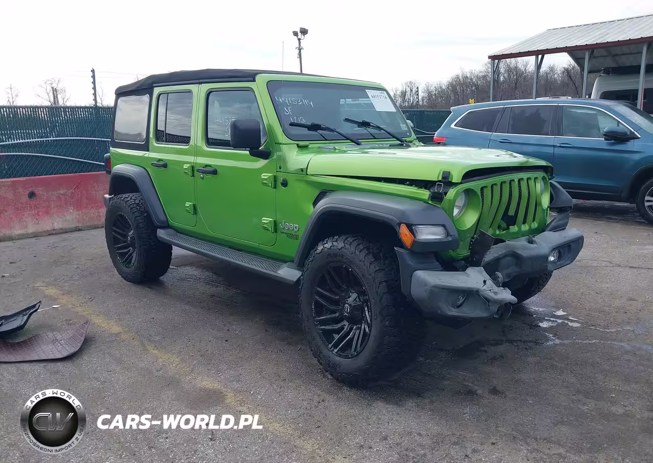 2018 Jeep Wrangler Unlimited Sport S 4X4