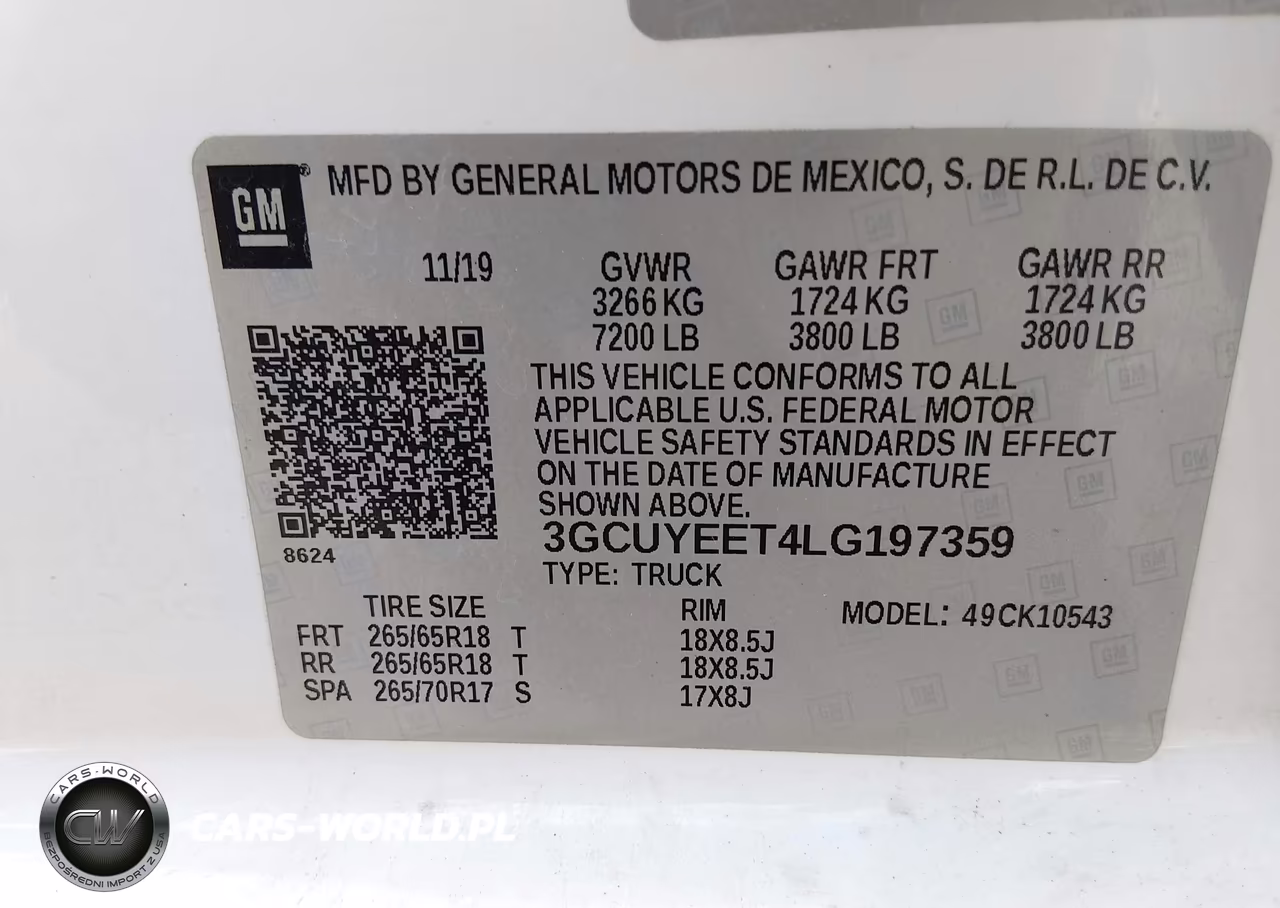 2020 Chevrolet Silverado 1500 4Wd Short Bed Rst VIN:3GCUYEET4LG197359 - 9