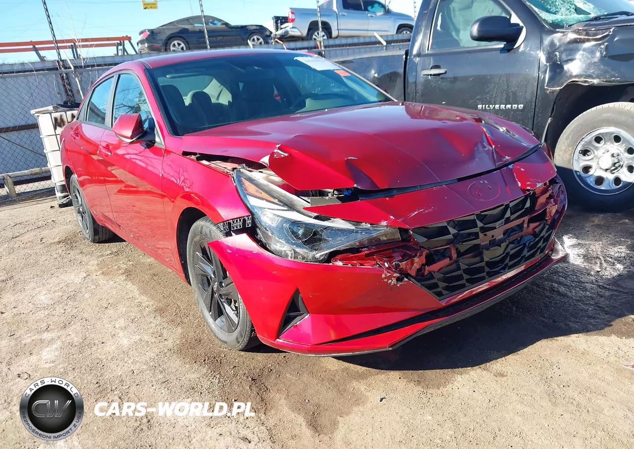 2023 Hyundai Elantra Hybrid Blue