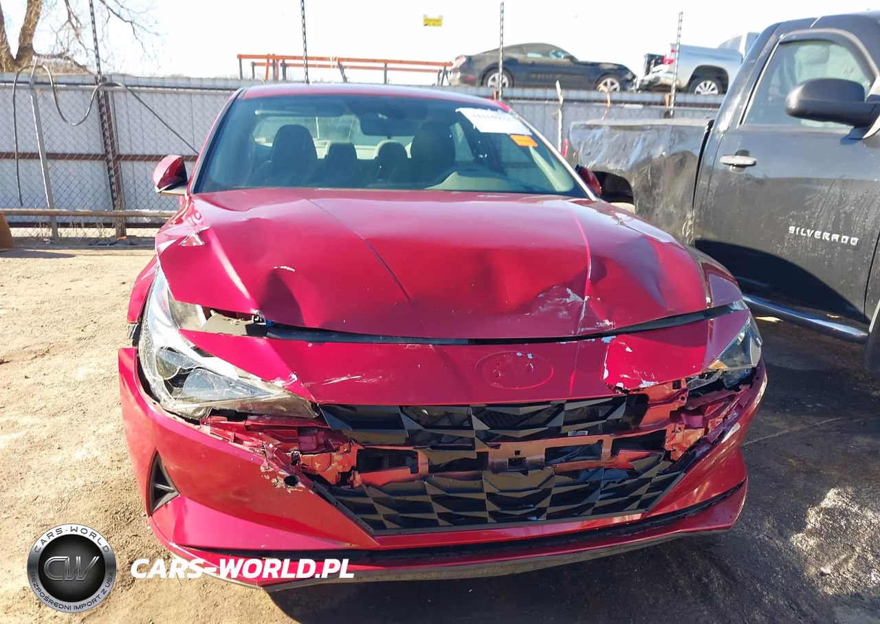 2023 Hyundai Elantra Hybrid Blue VIN:KMHLM4AJ6PU077244 - 12