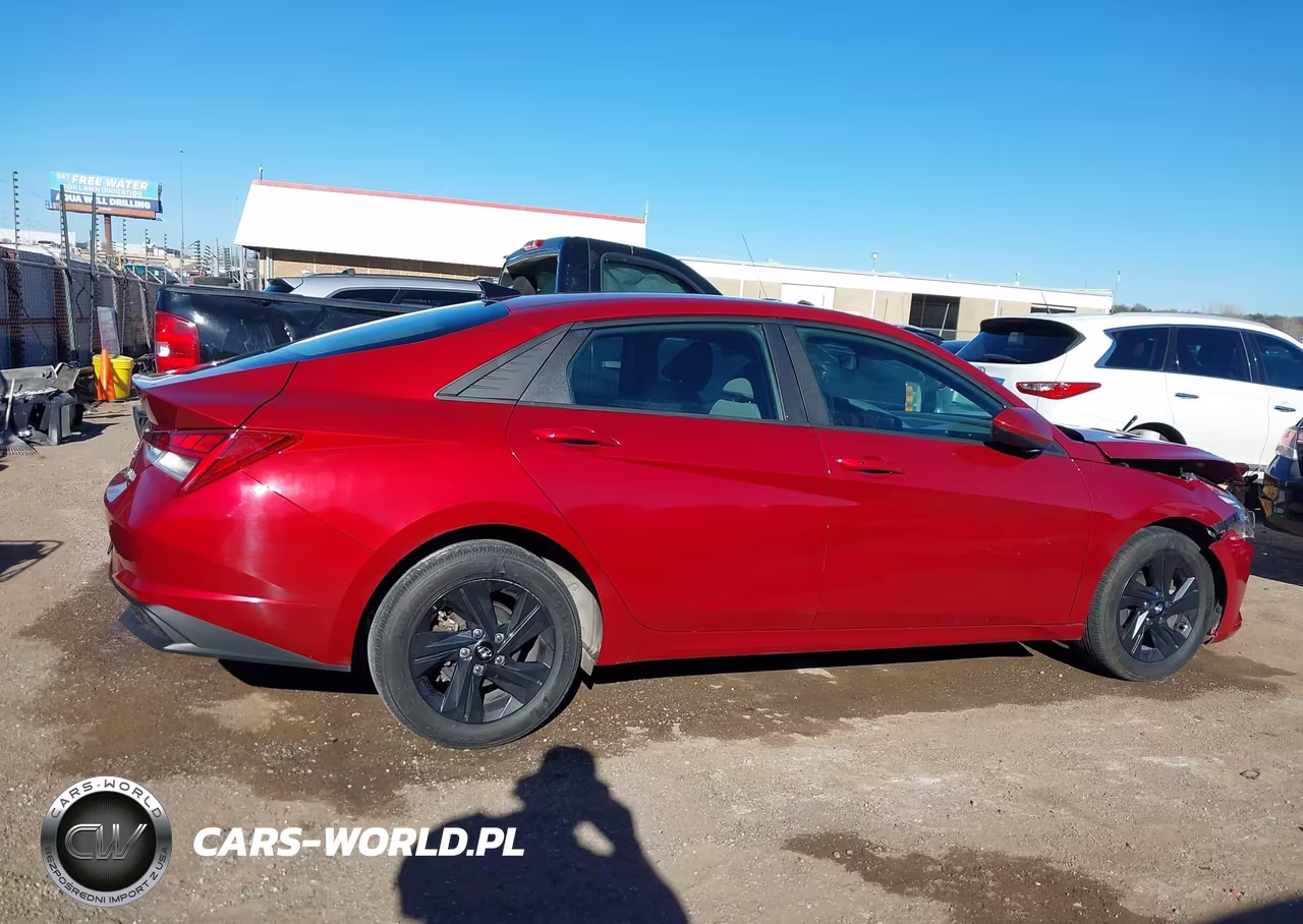 2023 Hyundai Elantra Hybrid Blue VIN:KMHLM4AJ6PU077244 - 13