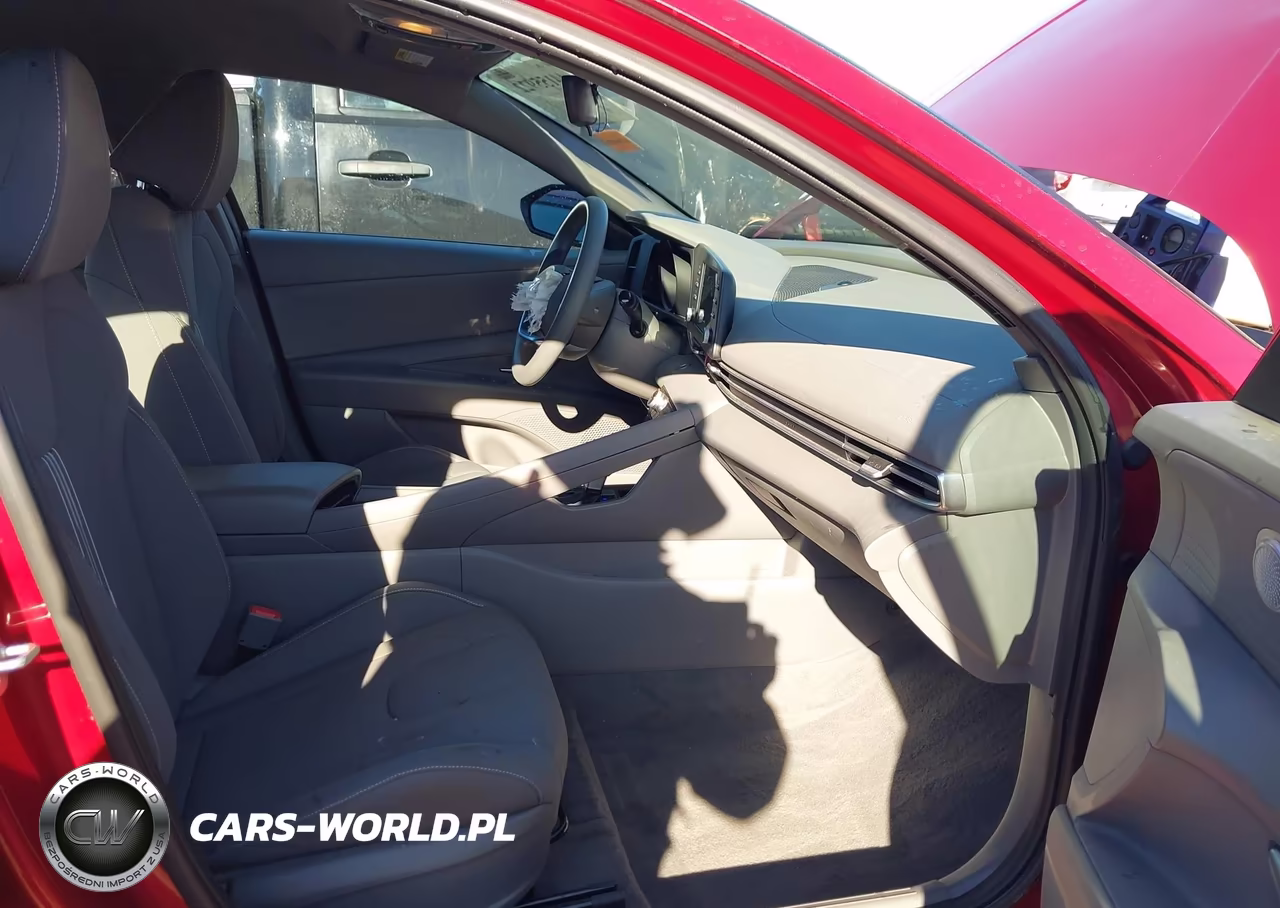 2023 Hyundai Elantra Hybrid Blue VIN:KMHLM4AJ6PU077244 - 5