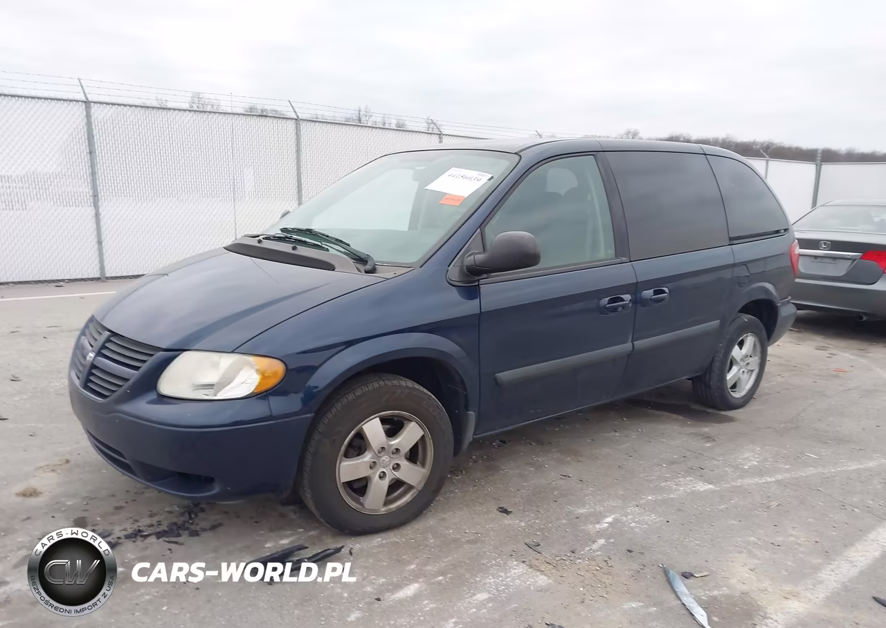 2006 Dodge Caravan Sxt VIN:1D4GP45R46B593340 - 2