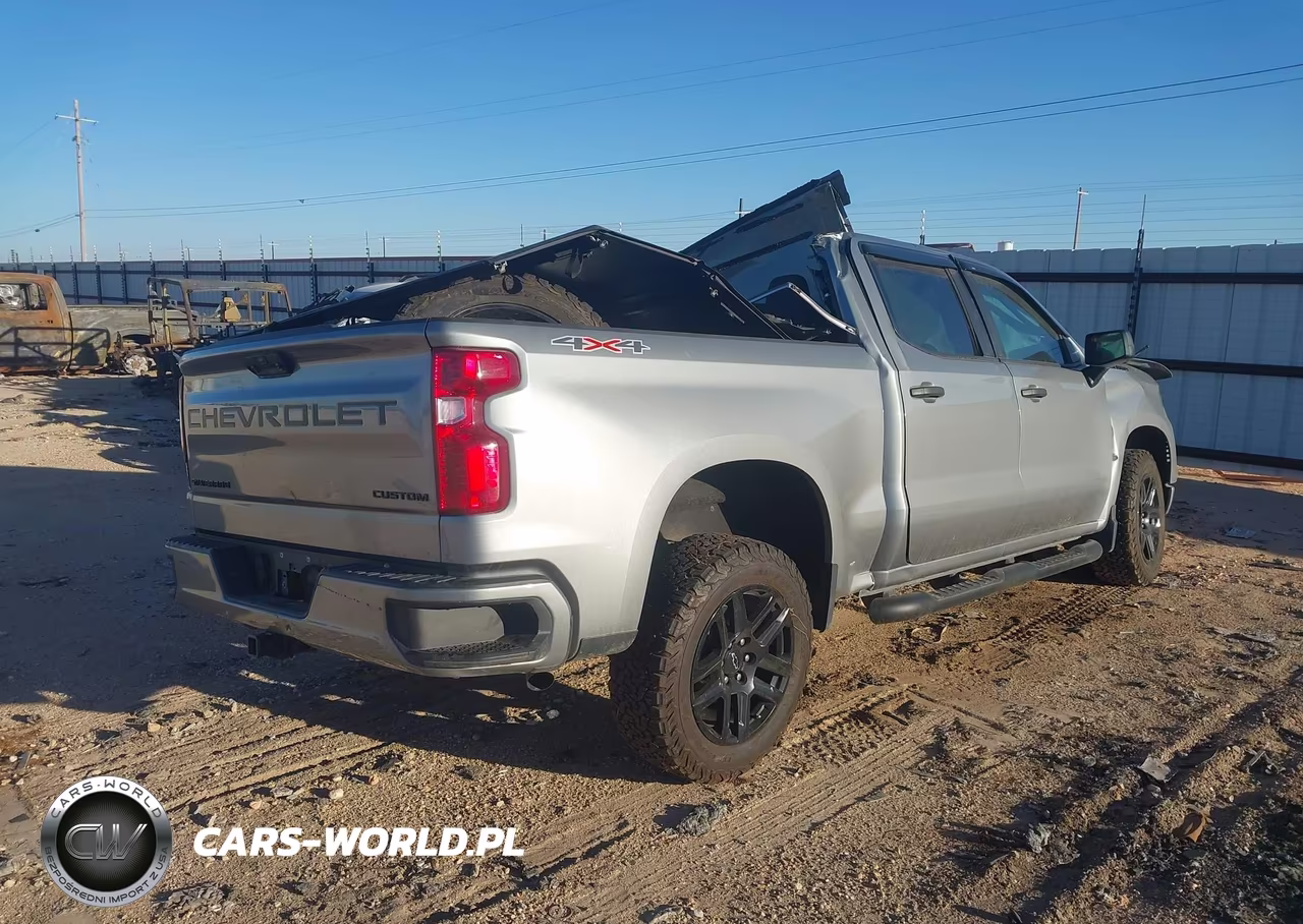 2024 Chevrolet Silverado 1500 4Wd Short Bed Custom VIN:1GCPDBEK5RZ181968 - 4