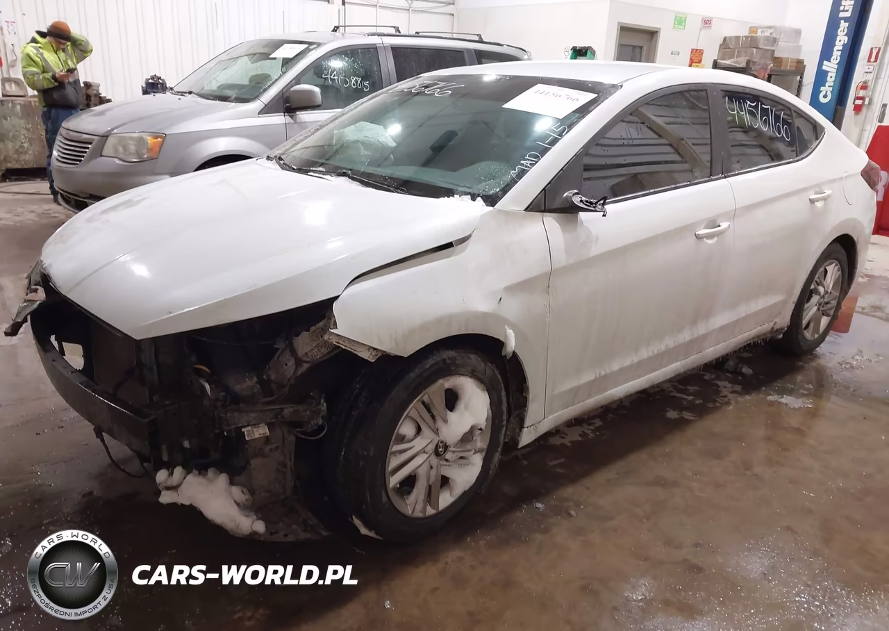 2019 Hyundai Elantra Sel VIN:5NPD84LF3KH491669 - 2