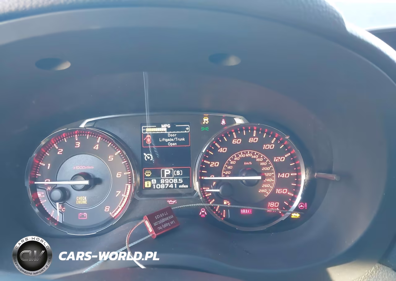 2017 Subaru Wrx Limited VIN:JF1VA1J67H8818050 - 7