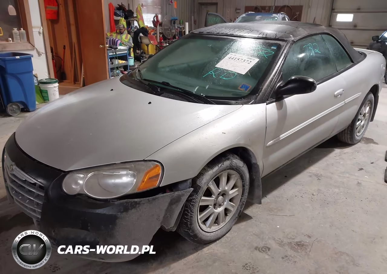 2005 Chrysler Sebring Gtc VIN:1C3EL75R65N595576 - 2