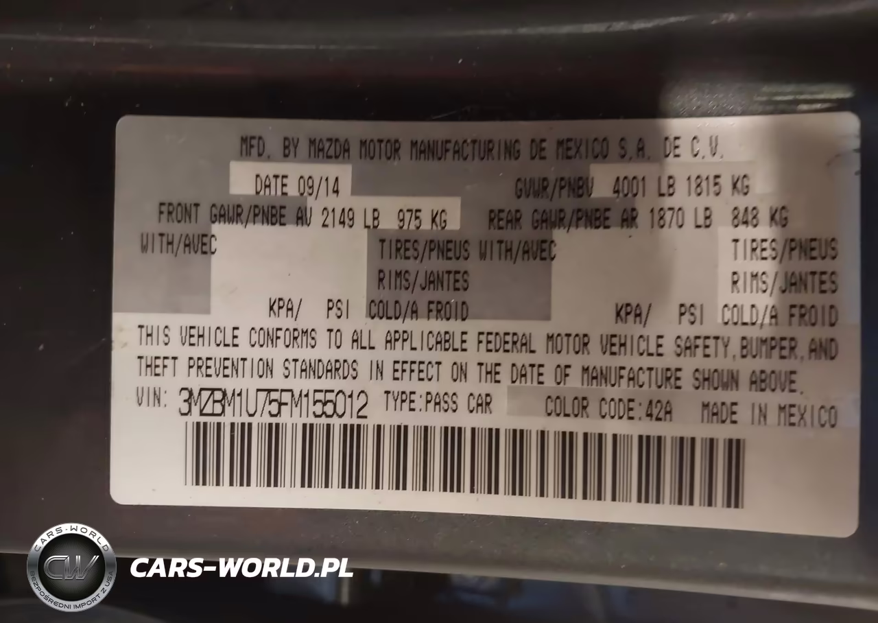 2015 Mazda Mazda3 I Sport VIN:3MZBM1U75FM155012 - 9